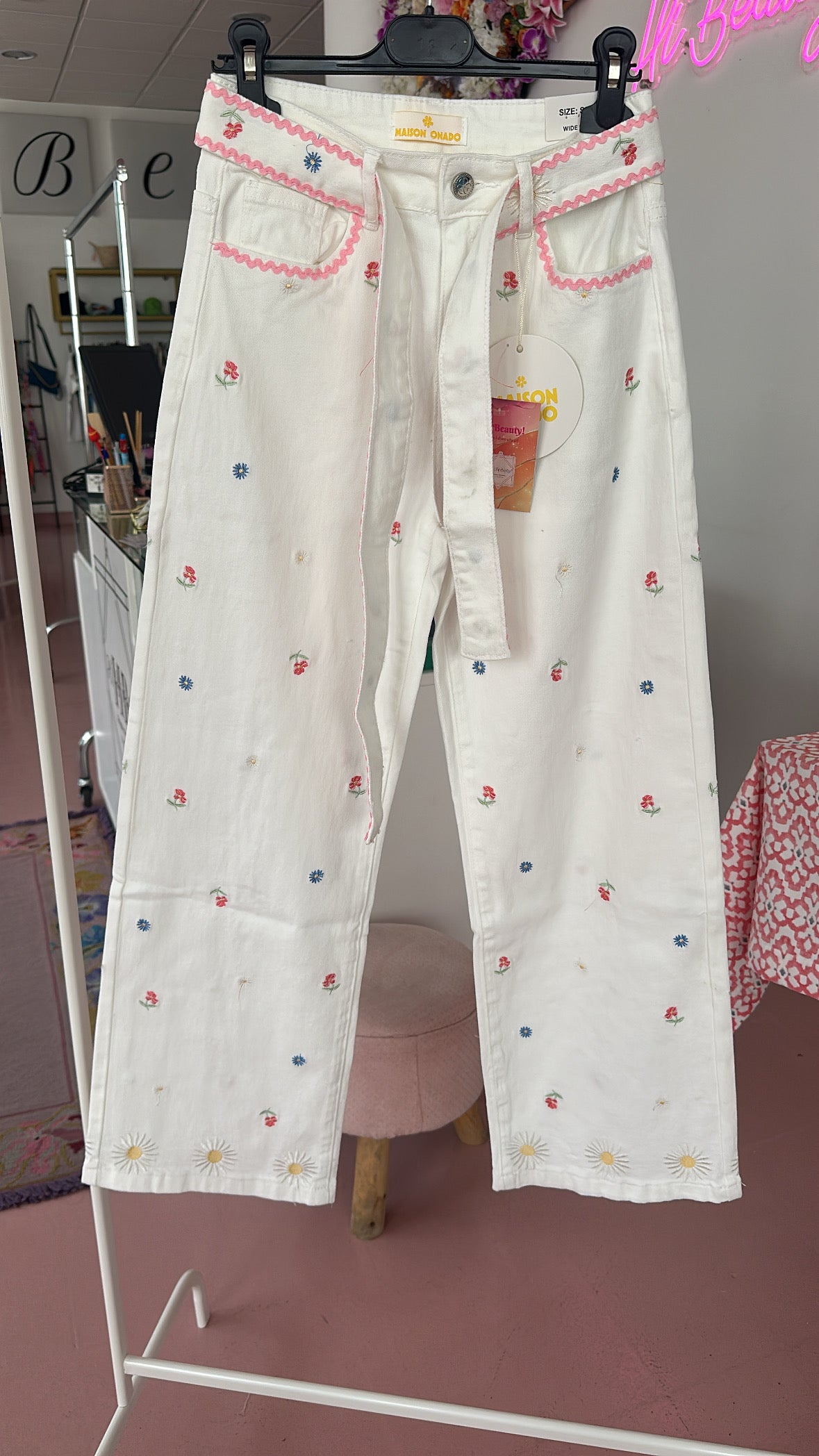 Calça branca