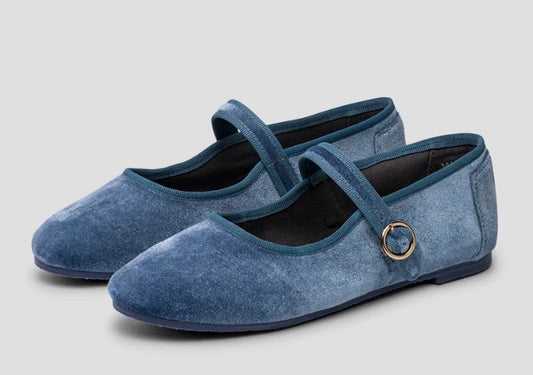 Paez Mary Jane velvet cloudy