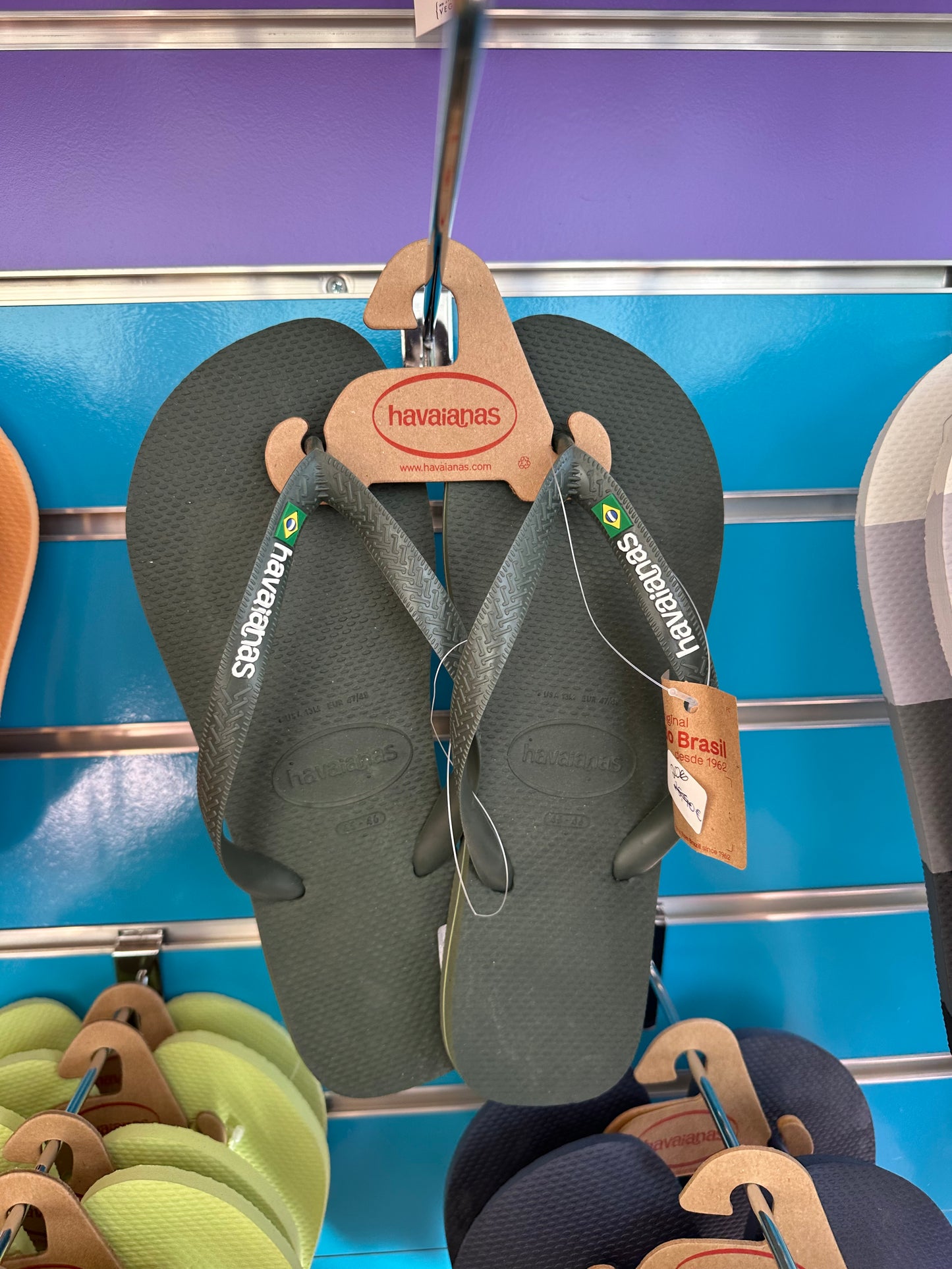 Havaianas Verdes seco