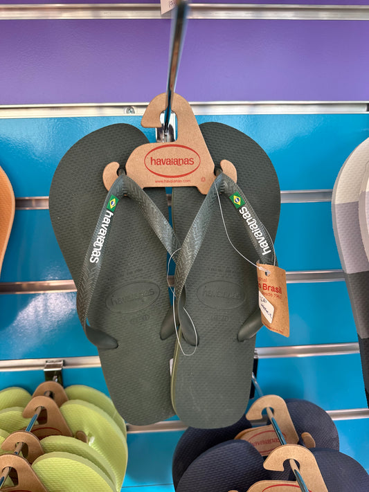 Havaianas Verdes seco