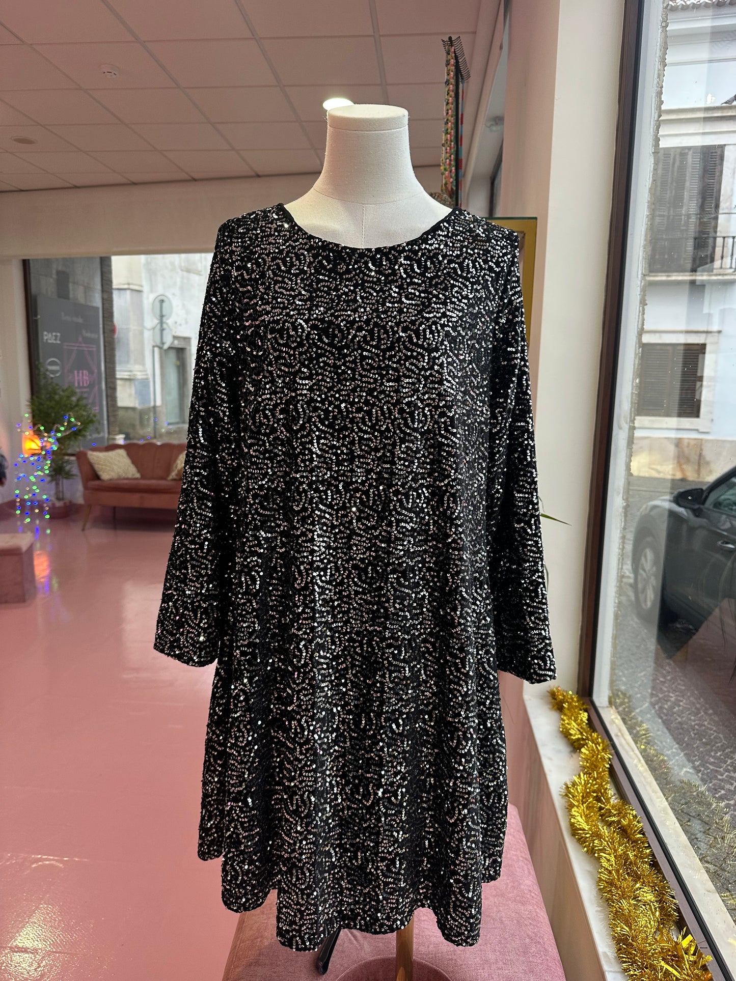 Vestido brilho