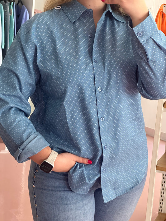 Camisa as bolinhas