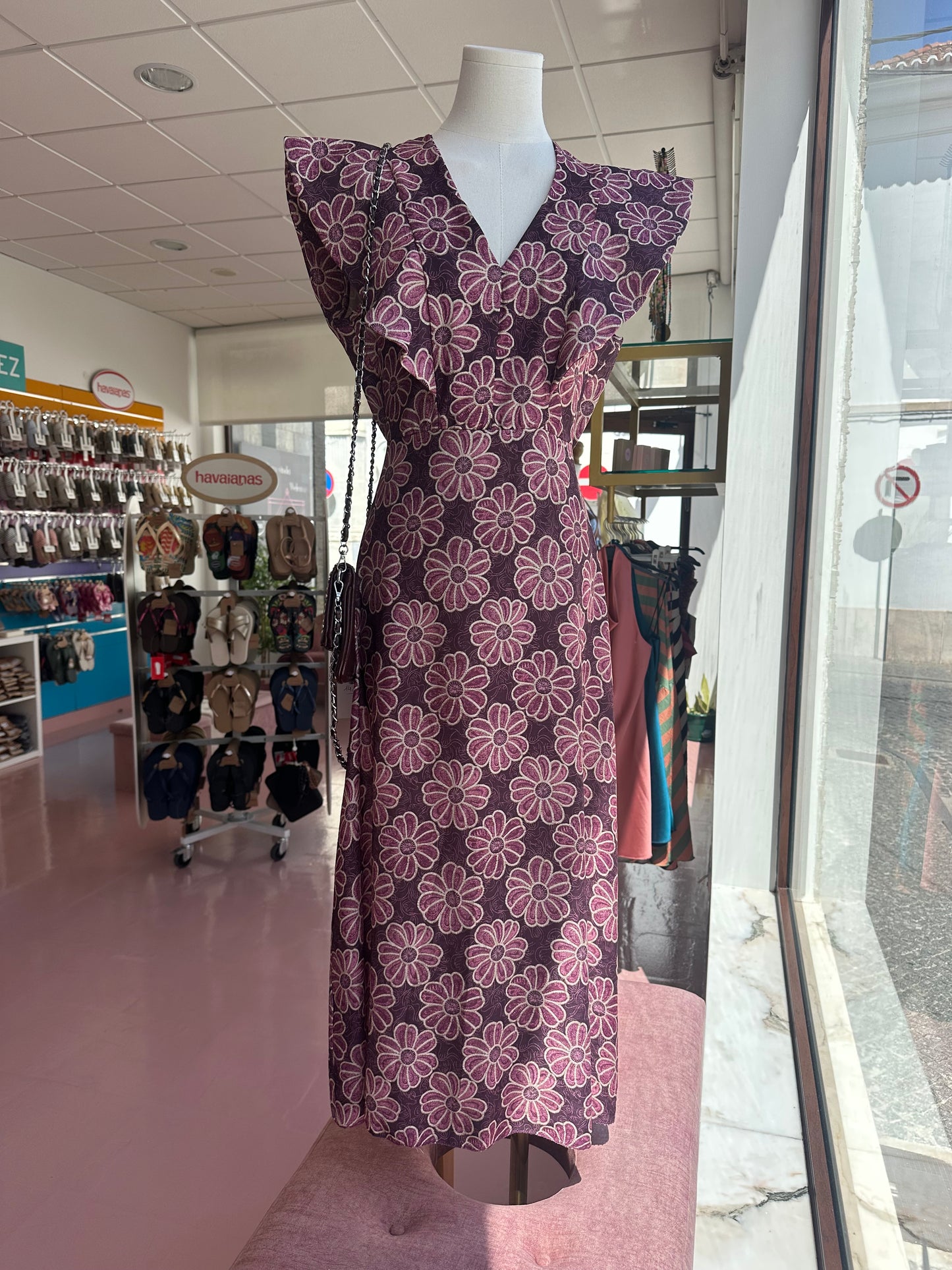 Vestido de padrão