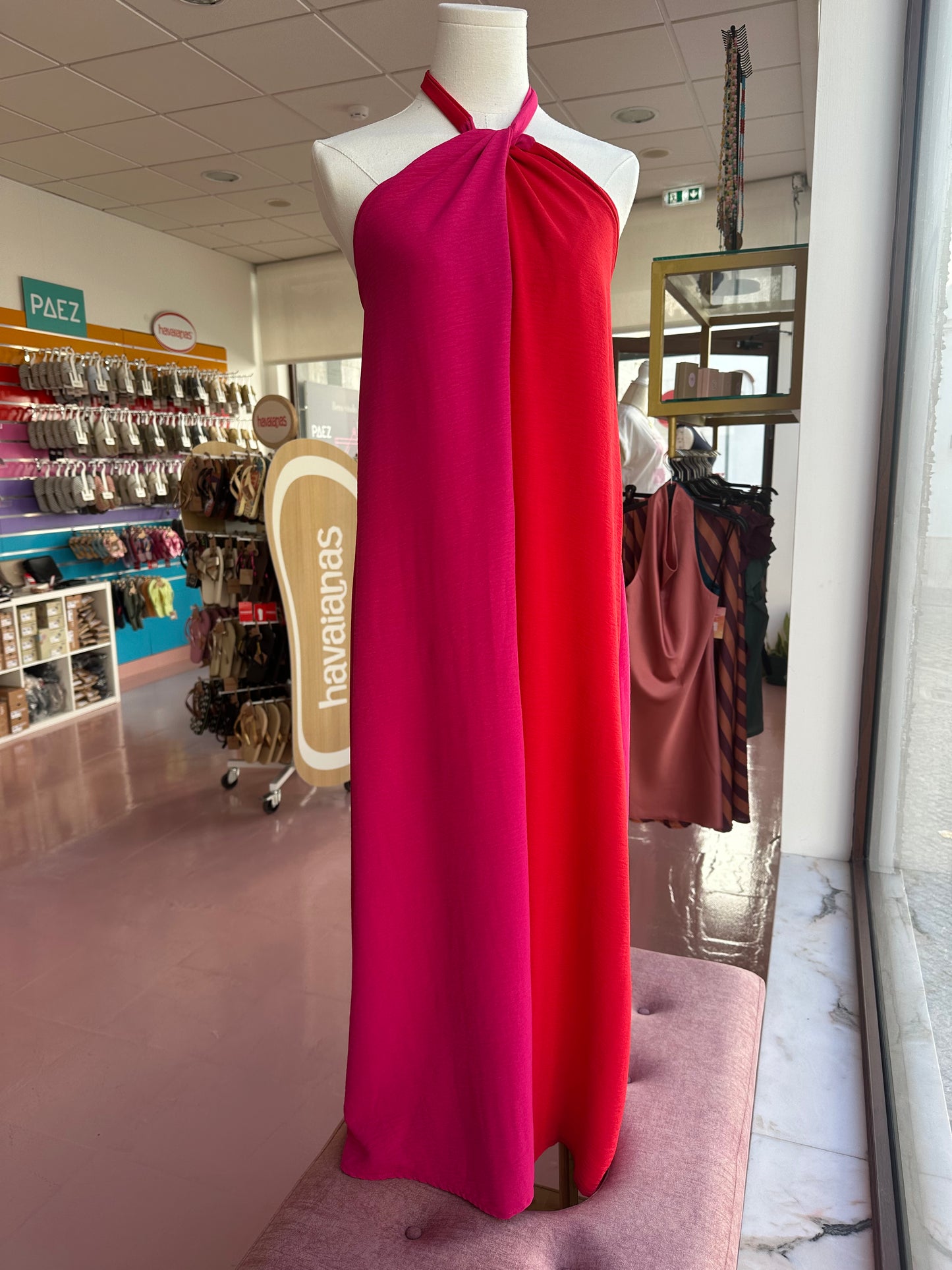 Vestido colorido
