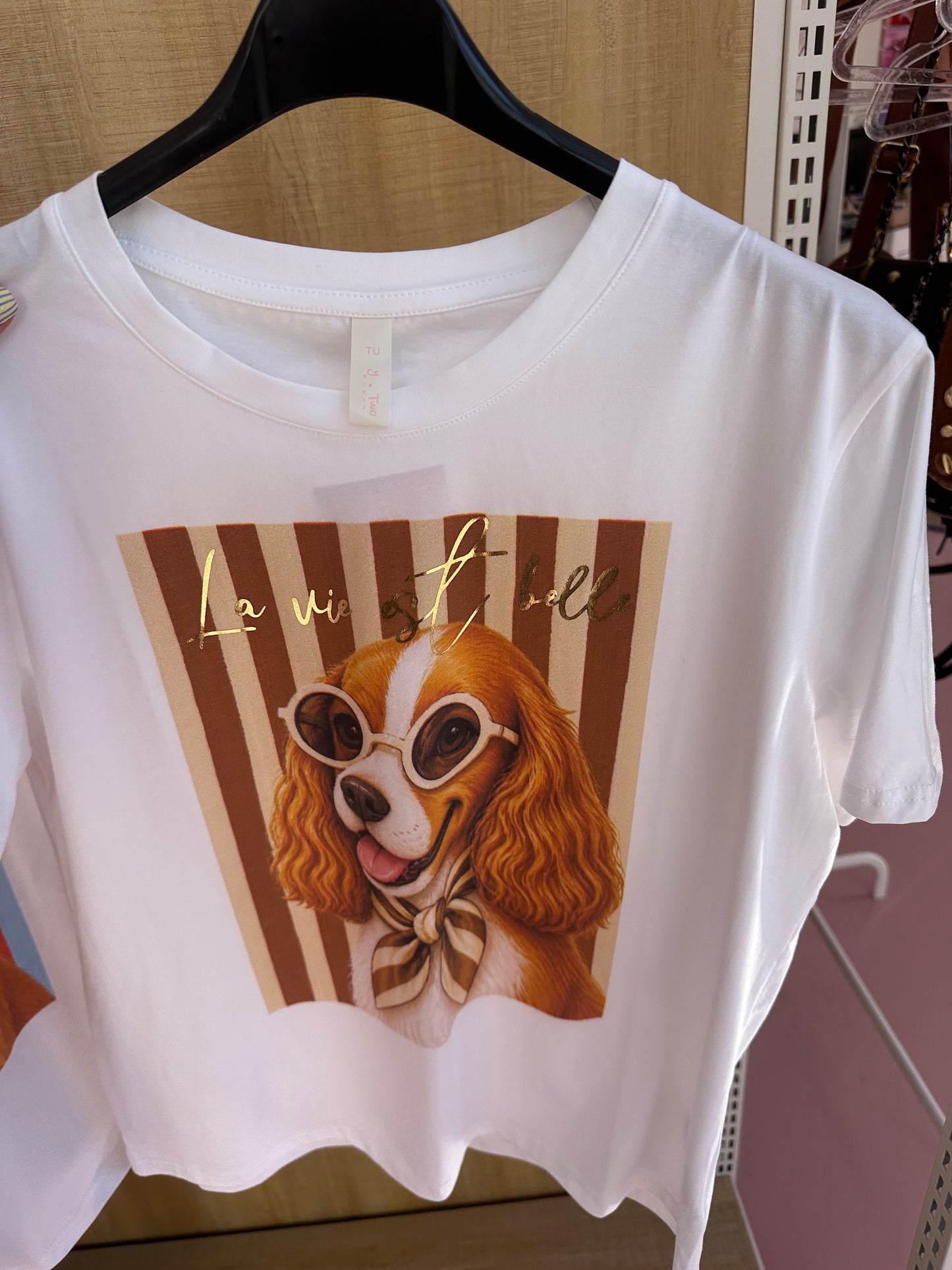 Tshirt La vie est belle
