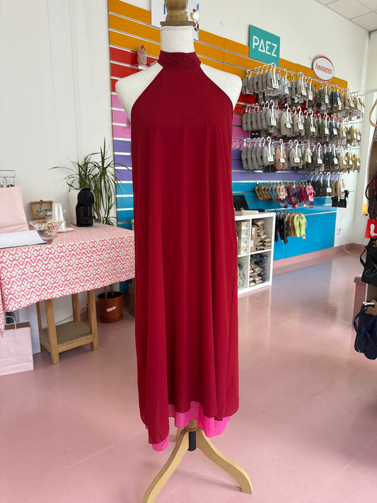 Vestido multicor