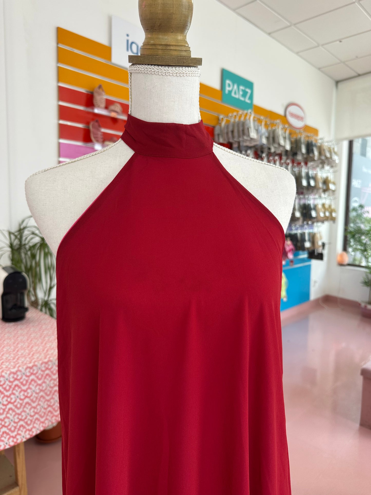 Vestido multicor